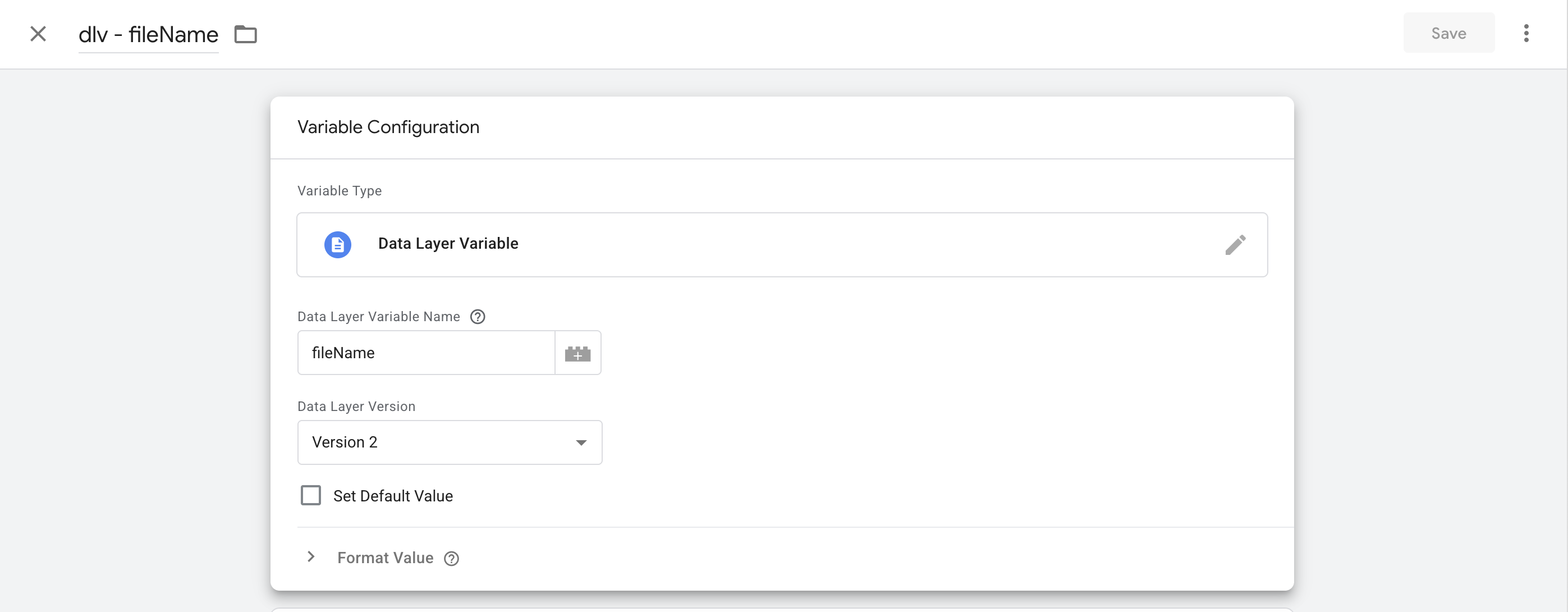 Creating a Data Layer Variable in GTM